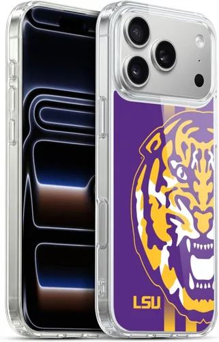 Vista 132 de Head Case Designs Funda de gel suave con licencia oficial de la Universidad Estatal de Louisiana LSU Camou compatible con Apple iPhone 7 Plus/iPhone