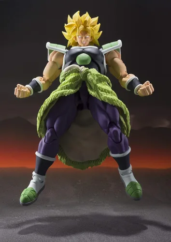 Vista 4 de TAMASHII NATIONS - Dragon Ball Super - Broly -Super- (Reedición) S.H.Figuarts Figura de acción