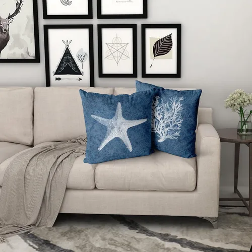 Vista 95 de Giwawa Juego de 2 fundas de almohada decorativas con diseño floral de girasol de 16 x 16 pulgadas, fundas de cojín decorativas para el hogar, sofá