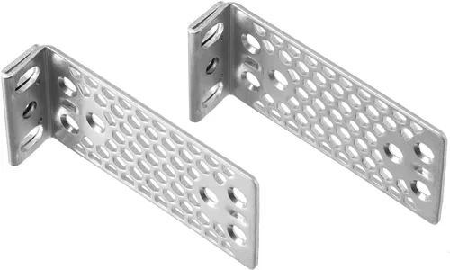 Vista 7 de MokerLink Oreja de montaje en rack de metal para interruptores de 17,3 pulgadas, compatible con interruptor de red Cisco 2960X 2960XR 3650 3850