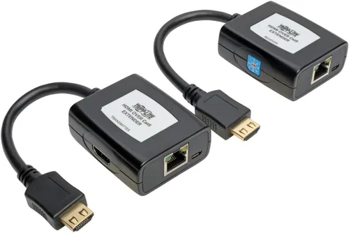 Vista 5 de Tripp Lite - Kit Extensor HDMI sobre Cat5/6 con Control Serial e IR, Transmisor y Receptor de video y audio, 4K x 2K, 1080p @ 24/30 Hz, con un rango