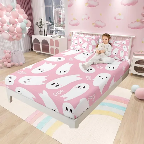 Vista 15 de Juego de ropa de cama con estampado de leopardo, tamaño individual, juego de cama de guepardo africano para decoración de dormitorio