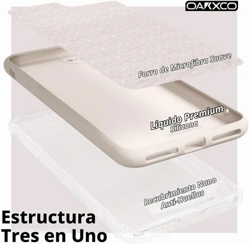 Vista 5 de oakxco Funda para iPhone 7 Plus Funda para iPhone 8 Plus de Silicona Líquida, Bonita Delgada Fina Cubierta Suave de Gel de Goma Suave para Mujeres