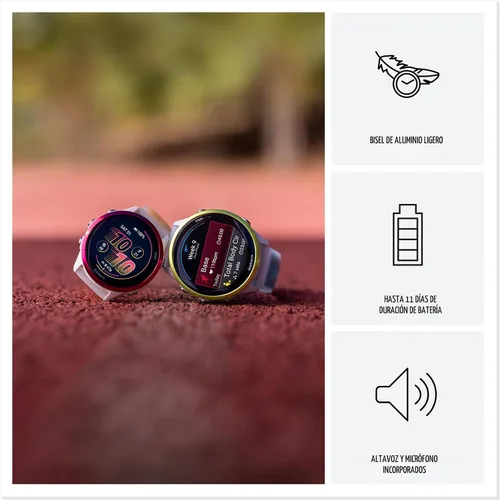 Vista 4 de Garmin® Forerunner® 570, 1.850 in, reloj inteligente avanzado con GPS para correr y triatlón, pantalla AMOLED, funciones de entrenamiento