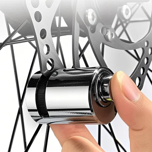 Vista 3 de Bloqueo de bicicleta, bloqueo de freno de disco adecuado para bicicletas y motocicletas (G01)