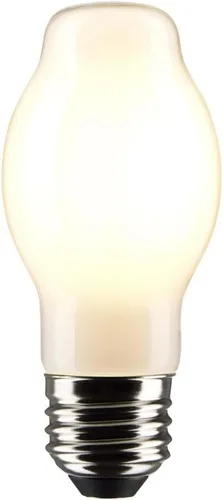 Vista 2 de Satco 6Pk 8w BT15 LED 2700K base media blanca regulable - 60w equiv