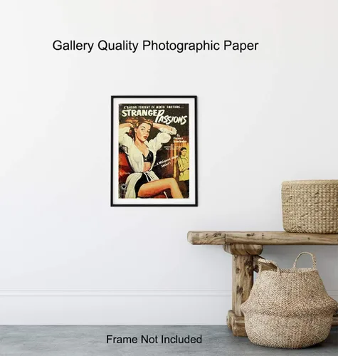 Vista 8 de Arte de pared de ficción lesbiana – Accesorios LGBTQ – Póster de novela romántica – Regalos lesbianas para novia, mujer, queer, gay, bi – imagen