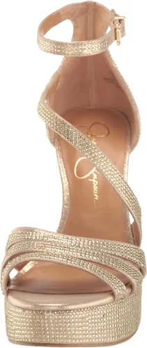 Vista 2 de Jessica Simpson Sandalias de plataforma con correa de tobillo Shyremin para mujer