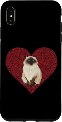 Vista 7 de Funda para iPhone 14 Himalaya Día de San Valentín Cat Love