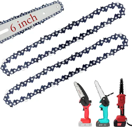 Vista 13 de GTA - Mini cadena de motosierra GTA de 26 de 4 pulgadas para Stihl GTA 26 Reemplazo de cuchilla Podadora Mini Motosierra de mano 4 pulgadas Cadenas