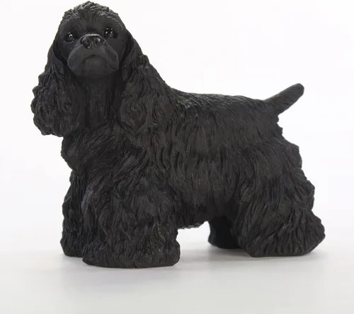 Vista 3 de Conversation Concepts Cocker Spaniel - Figura estándar de color negro y marrón
