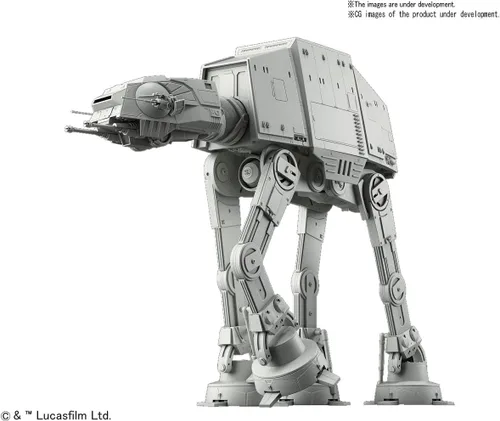 Vista 7 de Bandai Hobby Kit de construcción de Star Wars 1/144 AT-AT Walker