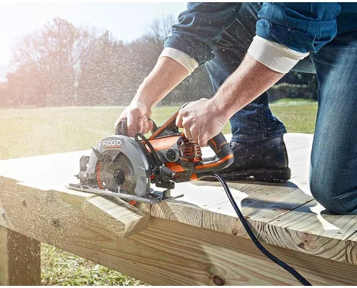 Vista 7 de Ridgid ZRR32104 THRUCOOL - Sierra de tornillo sin fin de 7-1/4 pulgadas (renovada)