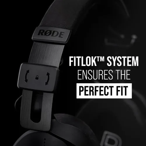 Vista 9 de RØDE NTH-100 Auriculares Profesionales Supraaurales Para Creación de Contenido, Producción Musical, Mezcla y Edición de Audio, Podcasting, Grabación