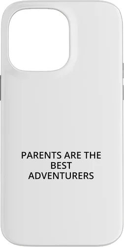 Vista 21 de iPhone 16 Parents are the best adventurers Case