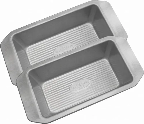 Vista 5 de USA Pan - Molde para pan de 450 g, acero aluminizado