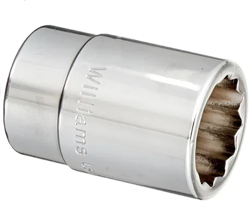 Vista 13 de Williams H-1232 3/4 Toma poco profunda, 12 puntos, 1 pulgada