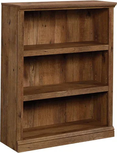 Vista 23 de Sauder Miscellaneous Storage - Estantería con 3 estantes, acabado de roble místico Acabado en roble místico.