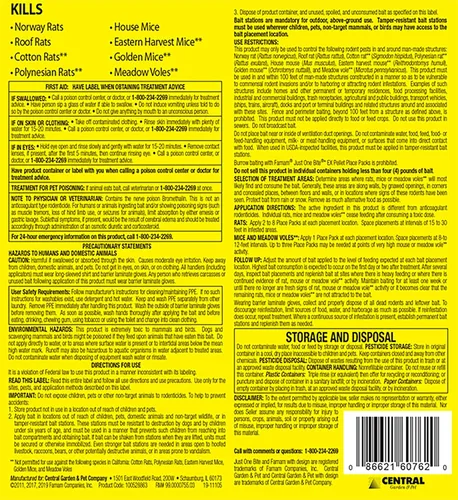 Vista 3 de Just One Bite EX Pellet Place Packs 88ct