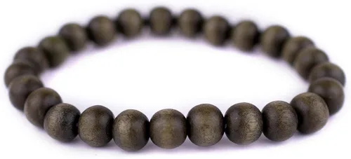 Vista 18 de Pulsera de cuentas de madera