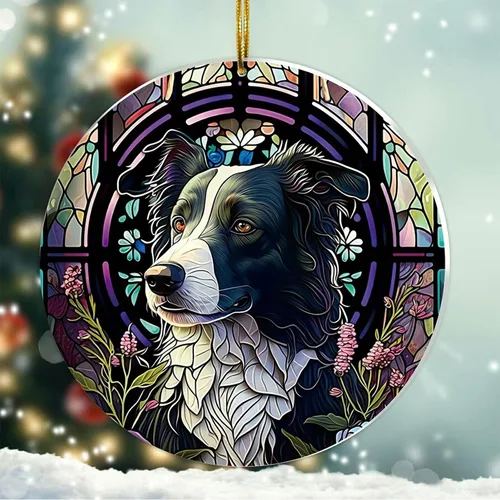 Vista 26 de Regalos de Malamute de Alaska - Adorno Navideño de Perro de Alaska 2025 Regalos de Perro de Alaska para Mujeres, Adorno de Malamute de Alaska