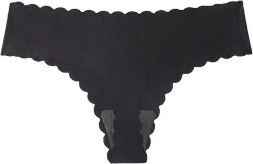 Vista 4 de Aogda Tangas para mujer, ropa interior sin costuras, bragas de tiro bajo
