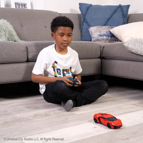 Vista 3 de Jada Fast & Furious 7.5" Lykan Hypersport - Coche de control remoto RC con 2.4GHz, juguetes para niños y adultos Supra