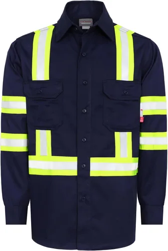 Vista 13 de Titicaca FR Shirt Flame Resistant Work Shirt Men's Cotton 7.5oz Welding Shirt