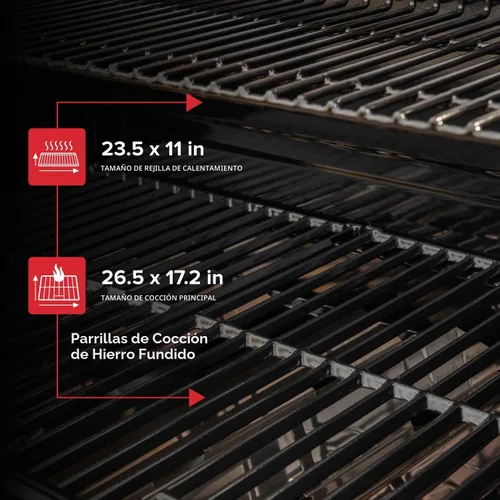 Vista 4 de Neevo - Parrilla de propano inteligente 44,000 BTU, barbacoa de 2 quemadores al aire libre, control electrónico, 714 pies cuadrados en espacio