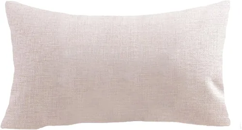 Vista 2 de Funda de almohada cuadrada de lino y algodón retro con texto en inglés "Keep Memories", funda de almohada decorativa para sofá, 12 x 20 pulgadas