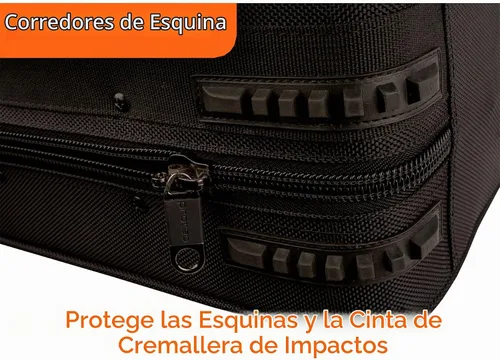 Vista 8 de Protec Contoured Tenor Pro Pac, Negro