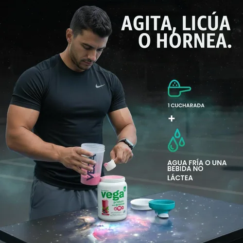 Vista 6 de Envase de proteínas y hierbas en polvo de Vega, VEG00672, S, Berry, 1, 1