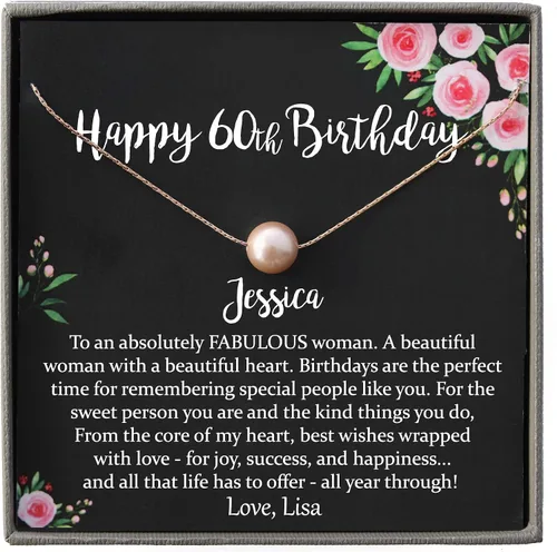 Vista 11 de Be Wished Regalos personalizados de 60 cumpleaños para mujeres