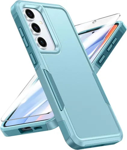 Vista 193 de FNTCASE Funda para Motorola Moto G-Power-5G-2024: funda protectora de doble capa resistente para teléfono celular a prueba de golpes con parte