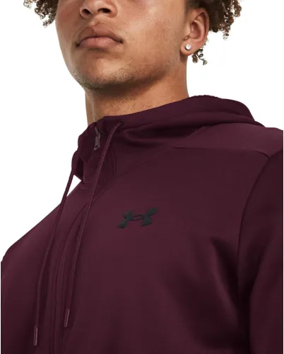 Vista 3 de Under Armour Sudadera con capucha Armourfleece con cremallera completa para hombre