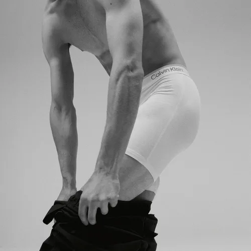 Vista 6 de Calvin Klein Calzoncillos bóxer clásicos de algodón para hombre (7 unidades)