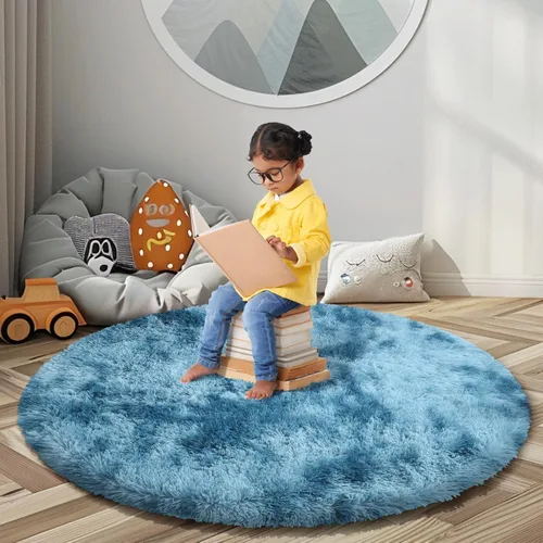Vista 78 de Alfombras pequeñas de 2 x 3 pies, alfombra negra para dormitorio, alfombra moderna de pelo largo, alfombra pequeña, alfombra de noche esponjosa