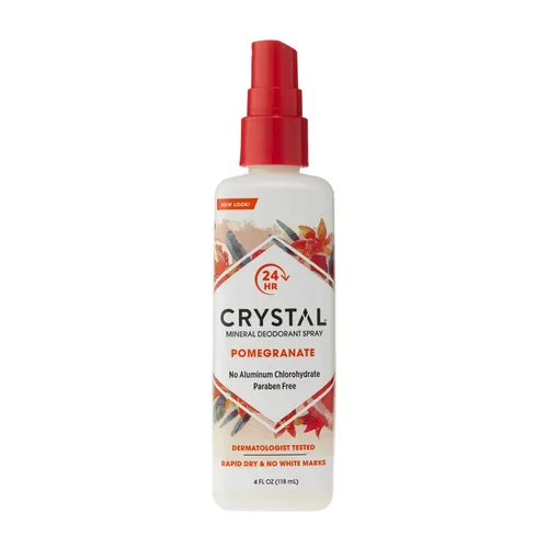 Vista 4 de Desodorante para el cuerpo en aerosol Crystal, sin perfume (4 fl oz)