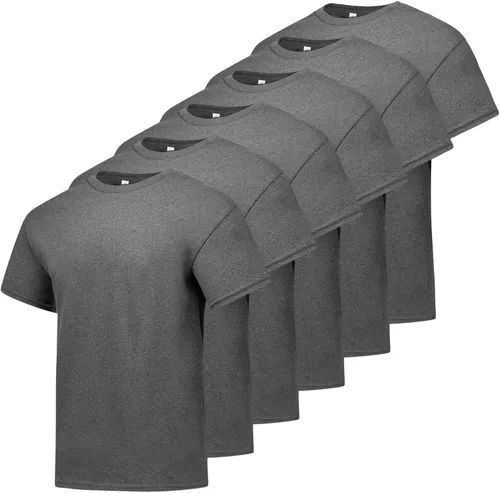 Vista 9 de Hanes Men's Short Sleeve T-Shirt Pack, Big & Tall, Crewneck Cotton T-Shirts for Men, Value Packs