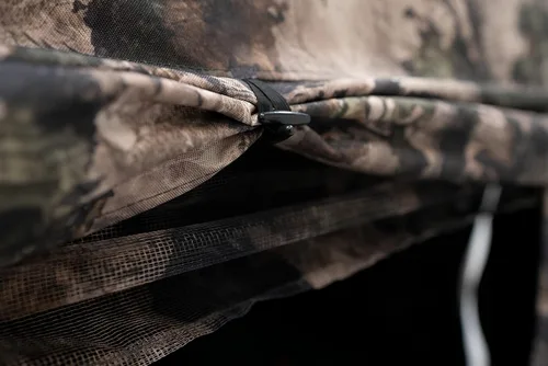 Vista 5 de BOG Persianas de camuflaje con cremalleras silenciosas StealthZip, ventanas de 360 grados, ventanas silenciosas StealthTrac y tela 600D resistente