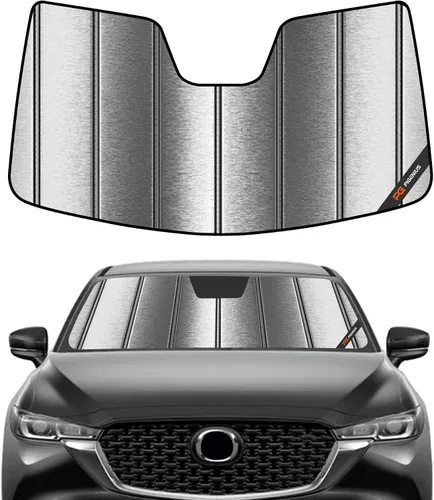 Vista 31 de Pigenius Parasol de parabrisas para Mazda CX-5 2013-2016 Parasol de ventana delantera - Salvaguardia