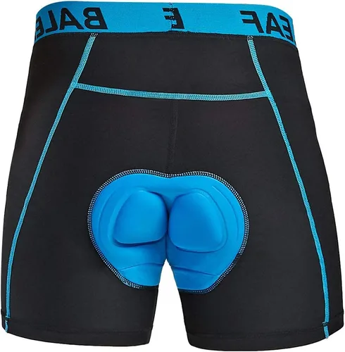 Vista 11 de baleaf Pantalones cortos de ciclismo acolchados 3D para hombre, ropa interior de ciclismo MTB Liner