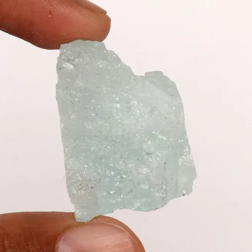 Vista 2 de GEMHUB 106.85 CT Natural áspero Aqua Sky Aguamarina Piedra Preciosa Suelta de Cristal de roca áspera Piedra Preciosa Suelta para la fabricación