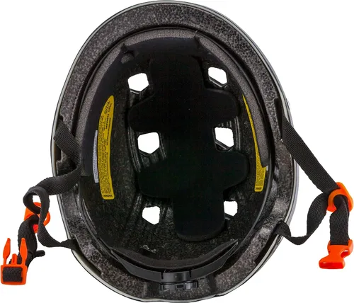 Vista 3 de Mongoose Casco de bicicleta BMX, casco deportivo para niños, gris/negro, juvenil