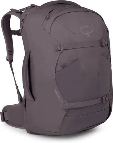Vista 22 de Osprey Fairview 40L Mochila de viaje para mujer, color negro