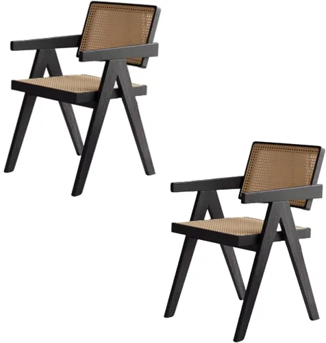 Vista 14 de Armless Side Chairs Single Leisure Chair Set, Upholstered Boucle Dining Chairs, Vanity Chair with Curved Backrest and Solid Wood Legs, for Kitchen