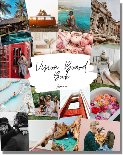Vista 8 de Lamare Vision Board Collage Book - Más de 1000 imágenes Vision Board Supplies