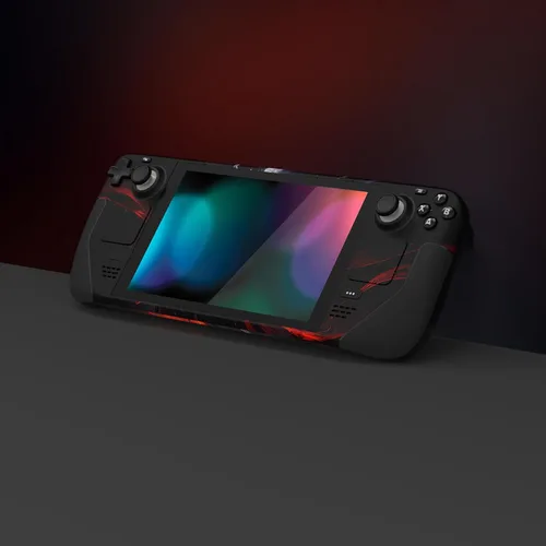Vista 2 de PlayVital Juego completo de calcomanías protectoras para cubierta de vapor, pegatinas personalizadas cubierta de vinilo para Steam Deck Handheld