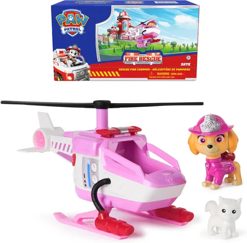 Vista 11 de AW Patrol Fire Rescue: Chase Rescue Fire Cruiser Vehicle with Action Figure