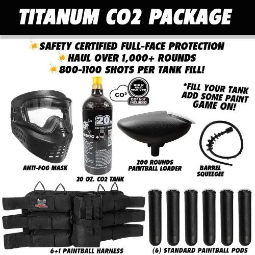 Vista 2 de Maddog Tippmann Cronus - Marcador táctico de titanio para pistola de paintball
